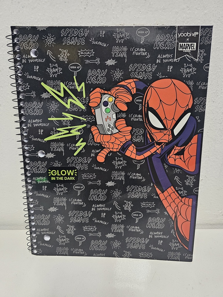 LIBRETA ESPIRAL HOMBRE ARAÑA