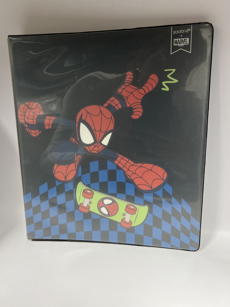 CARPETA DE ANILLOS MOTIVO SPIDERMAN