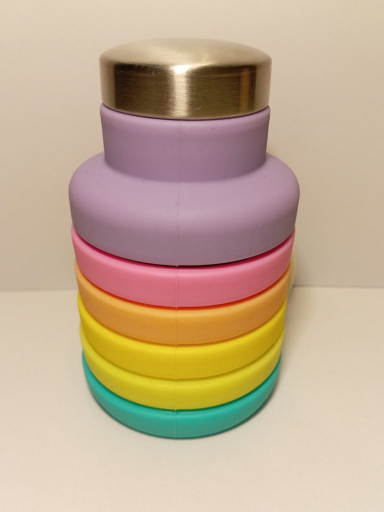 COOLER EXTENSIBLE MORADO CON ROSADO