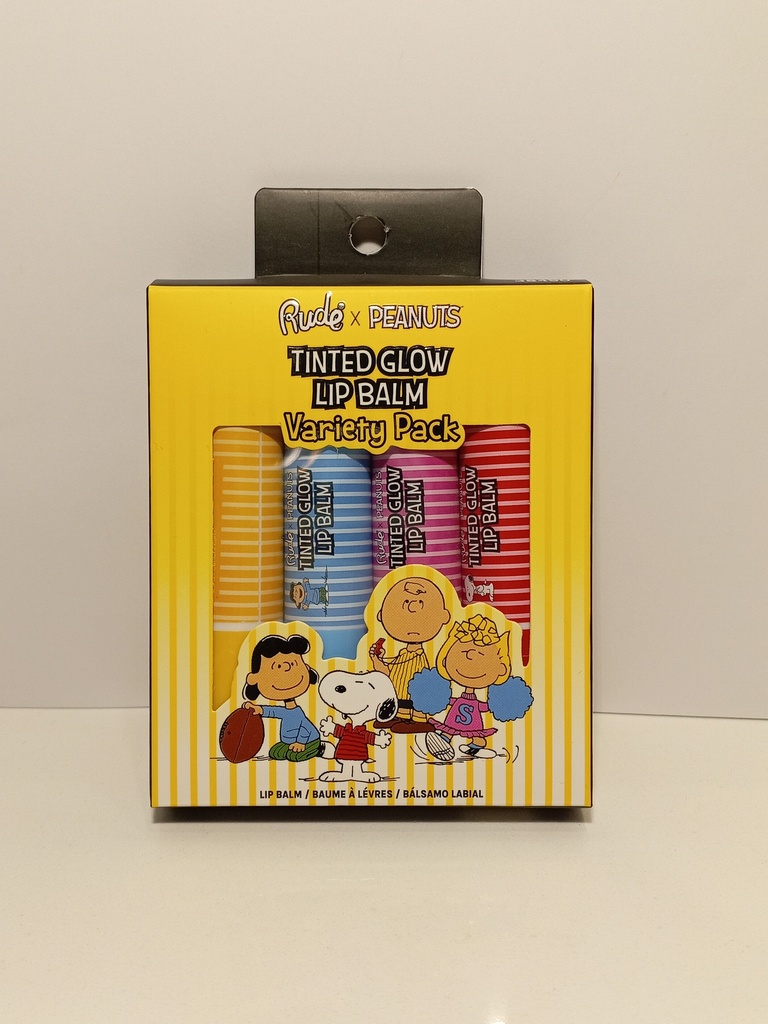 SET DE 4 TINTED LIP BALM SNOOPY
