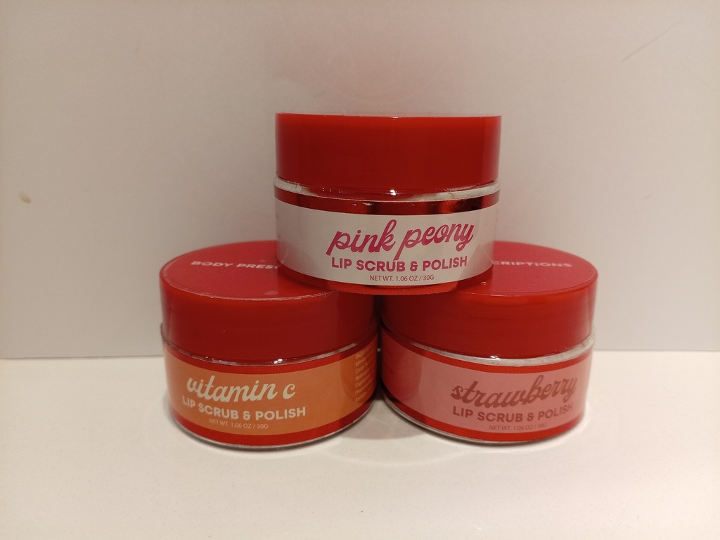 LIP SCRUB & POLISH BODY PRESCRIPTION