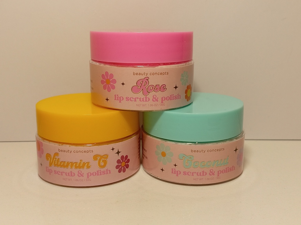 LIP SCRUB & POLISH  BEAUTY CONCEPTS