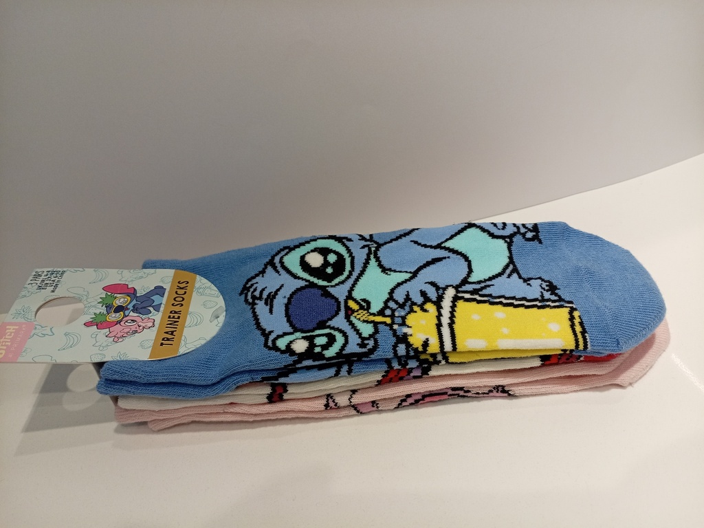 MEDIAS STITCH SET DE 3 UNIDADES