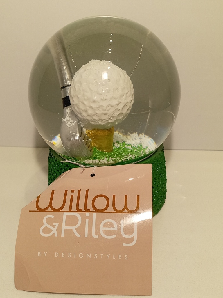 GLOBO DE NIEVE PELOTA DE GOLF
