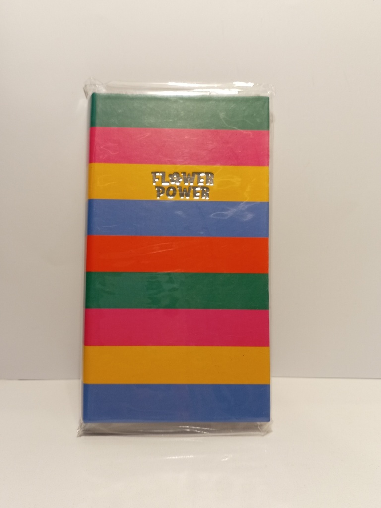 LIBRETA DE NOTAS FRANJAS DE COLORES