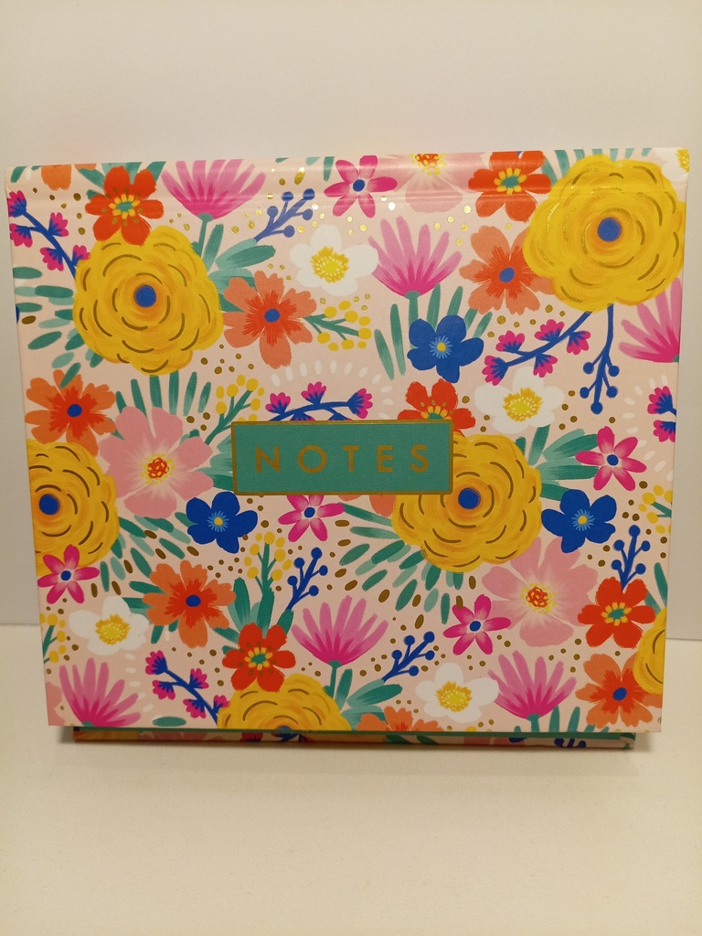 TACO DE NOTAS FLORES