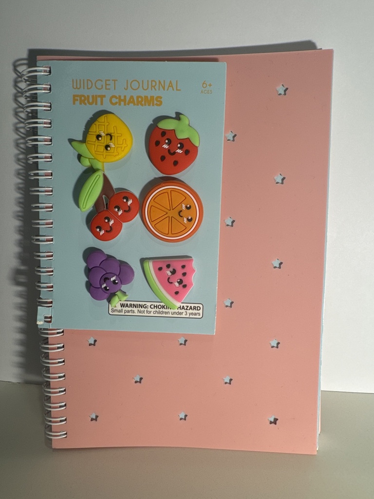 LIBRETA NOTAS FRUIT CHARMS