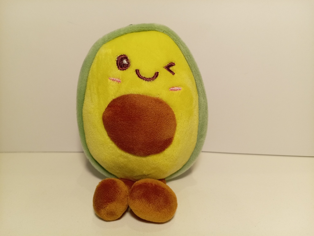 LLAVERO PELUCHE DE AGUACATE