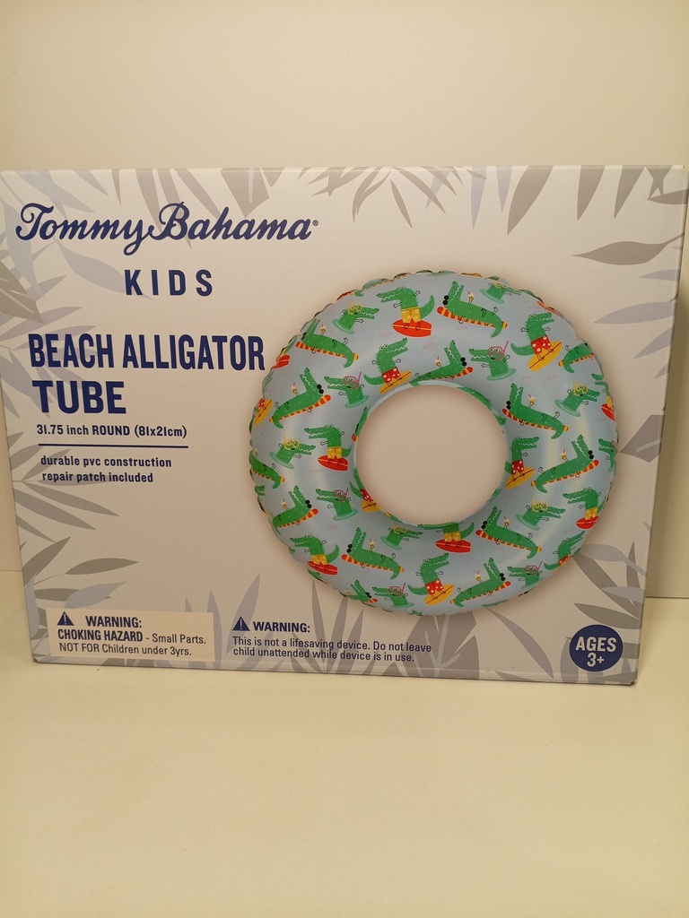 TOMMY BAHAMA SALVAVIDAS INFLABLE COCODRILO