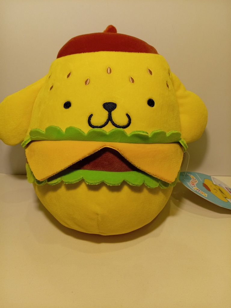 SQUISHMALLOWS POMPOMPURIN HAMBURGUESA
