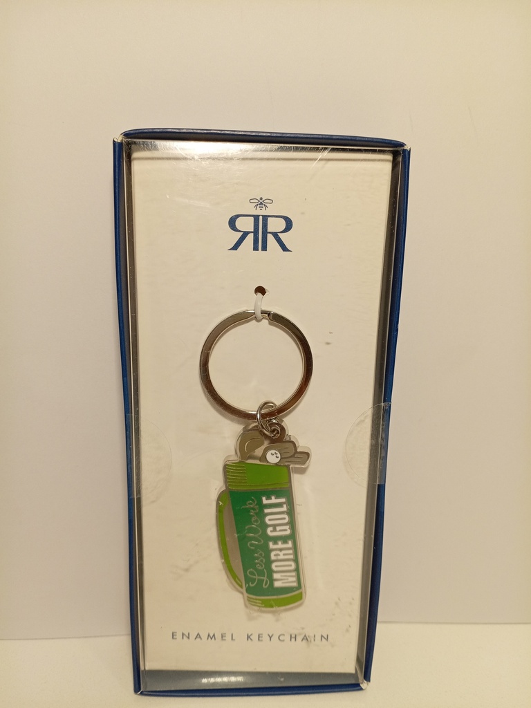 LLAVERO BOLSO DE GOLF ENAMEL KEYCHAIN 