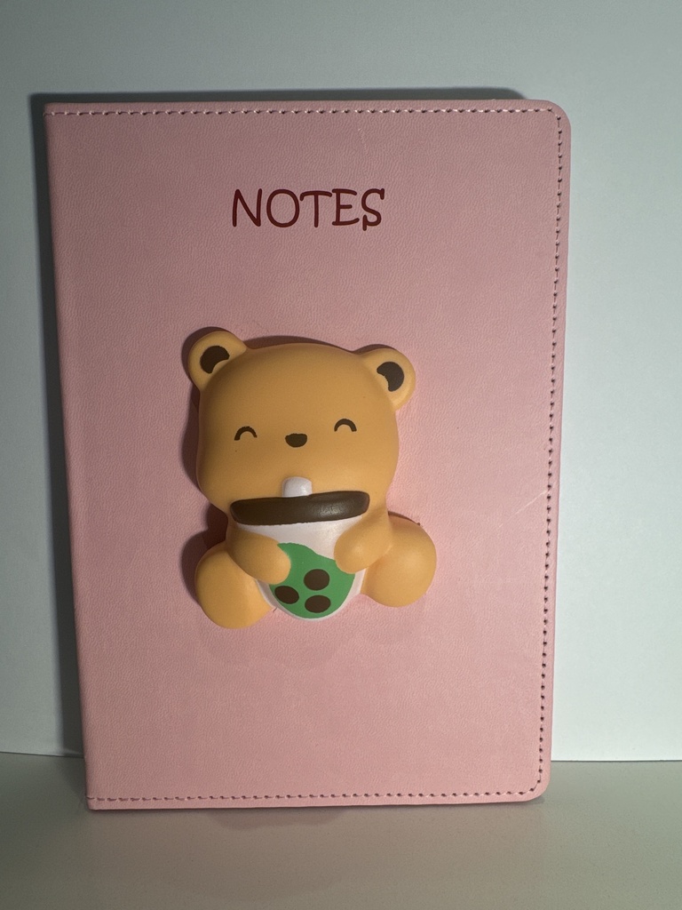 LIBRETA NOTAS SQUISH OSO