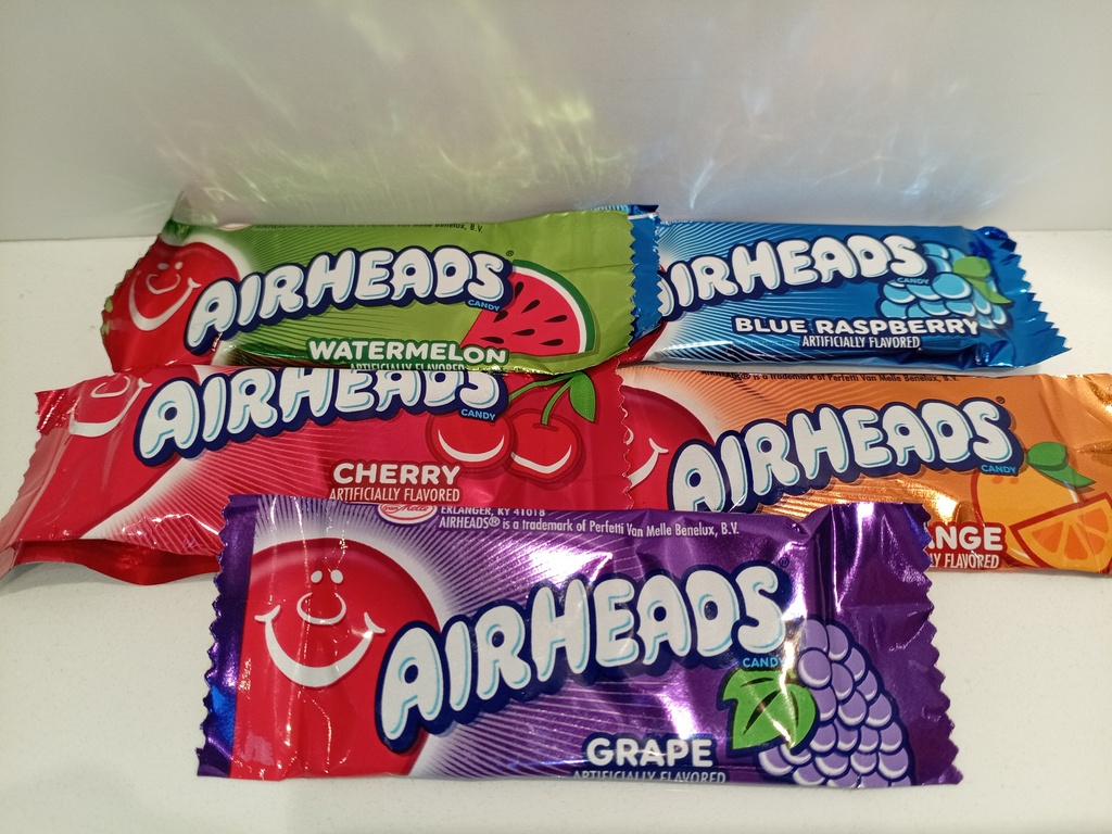 MINI AIRHEADS SABORES SURTIDOS 