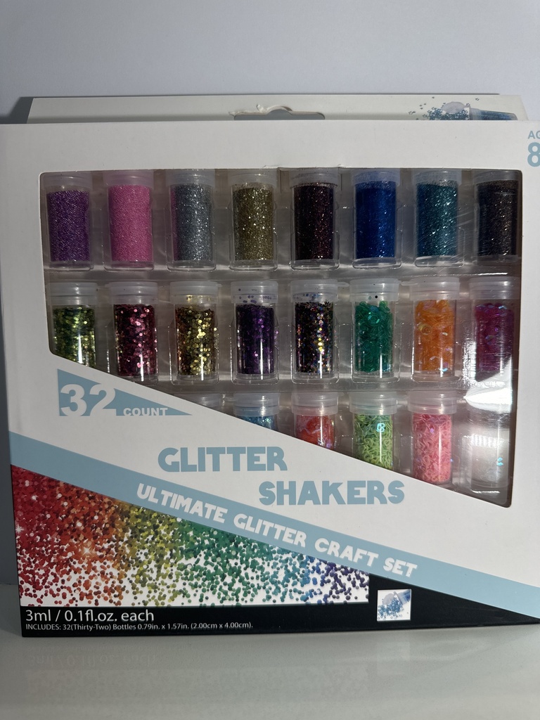 GLITTER SHAKERS 32 COUNT