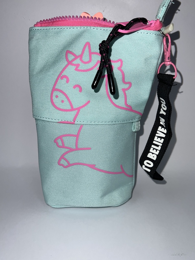 CARTUCHERA MR. WONDERFUL VERDE UNICORNIO