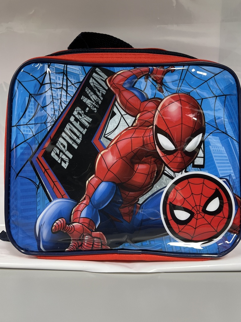 LONCHERA MARVEL SPYDERMAN ROJA