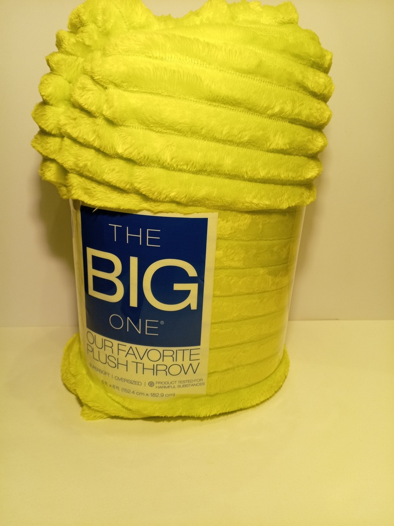 COBIJA VERDE ACANALADA THE BIG ONE