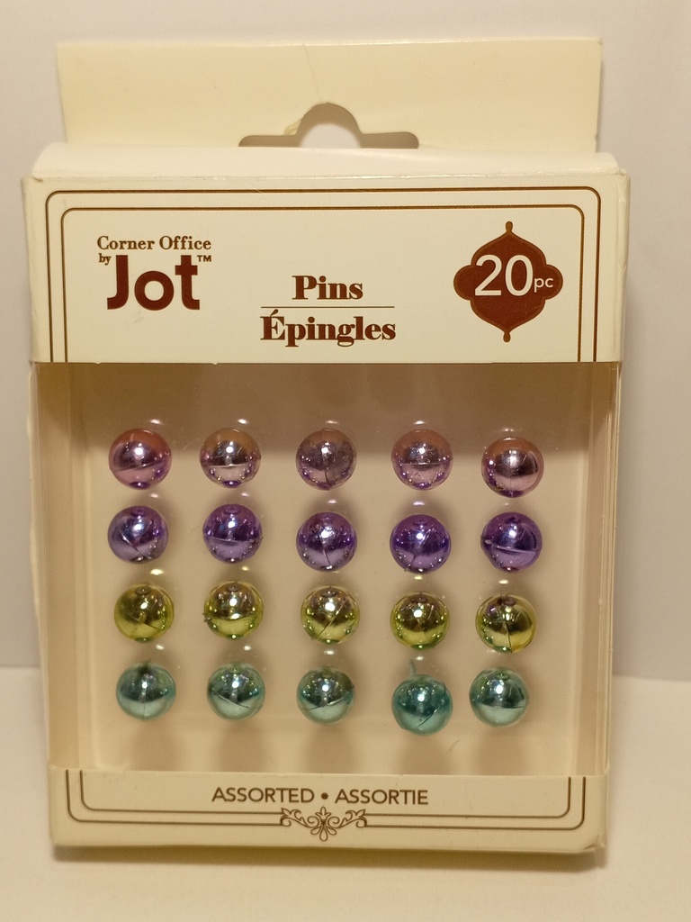 PINES DE COLORS SET DE 20 UNI