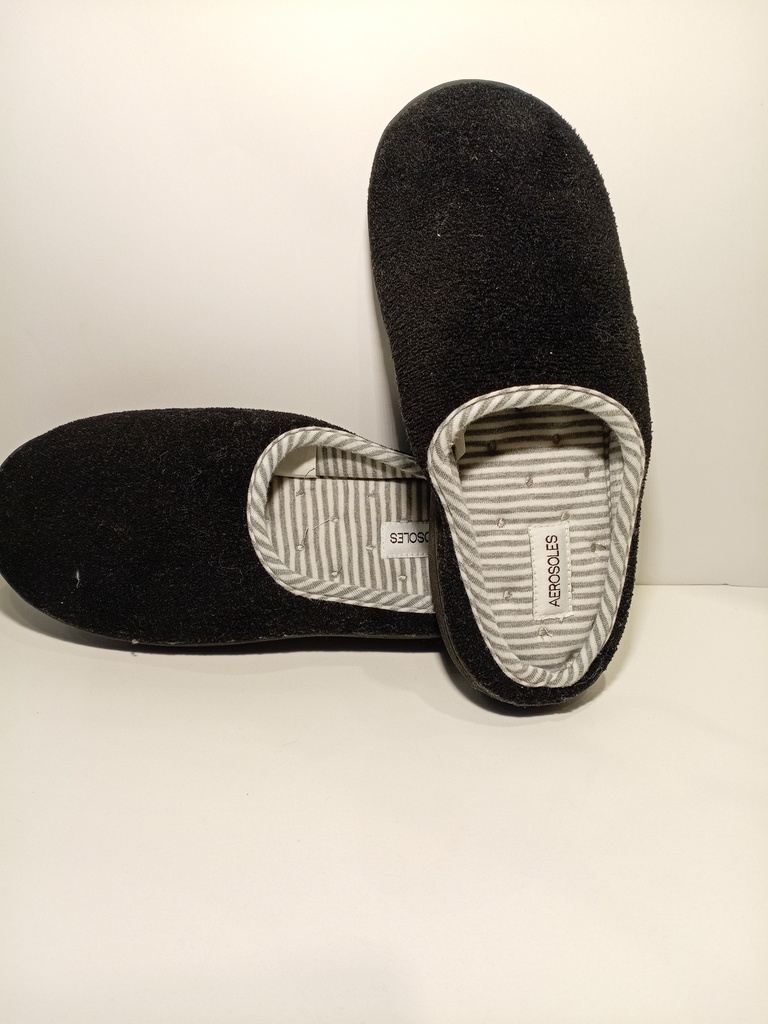 PANTUFLAS NEGRAS AEROSOLES