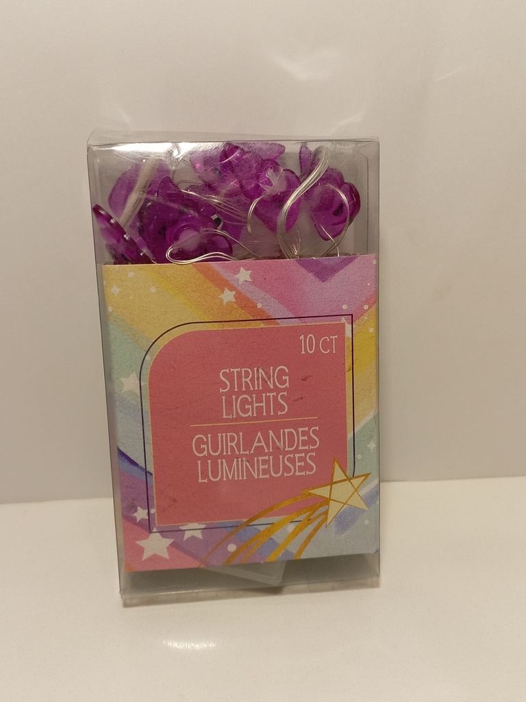 LUCES - EMOJI MORADO 10 LUCES