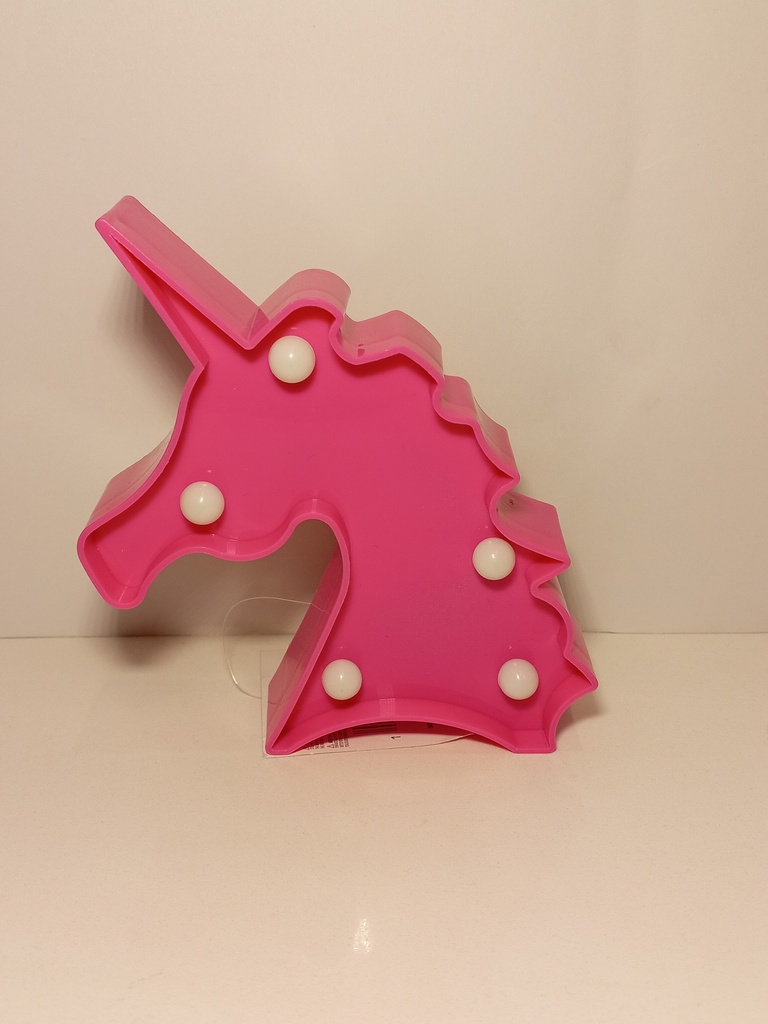 LUCES LED UNICORNIO FUCSIA