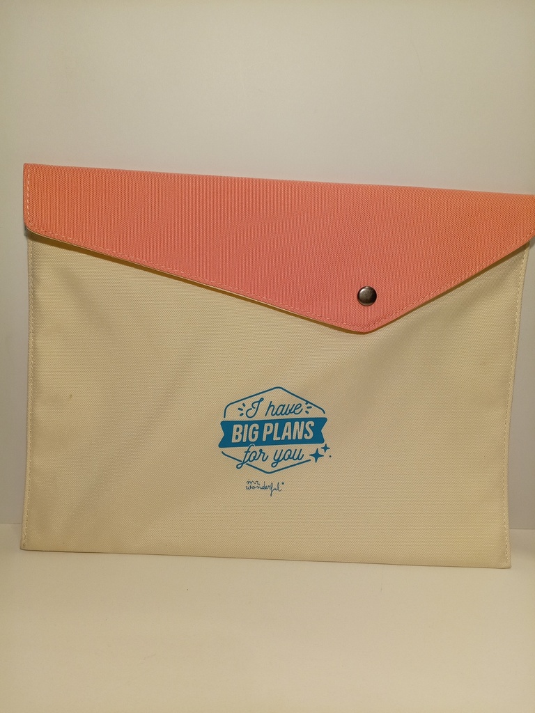 CARPETA MR. WONDERFUL I HAVE A BIG PLANS FOR YOU