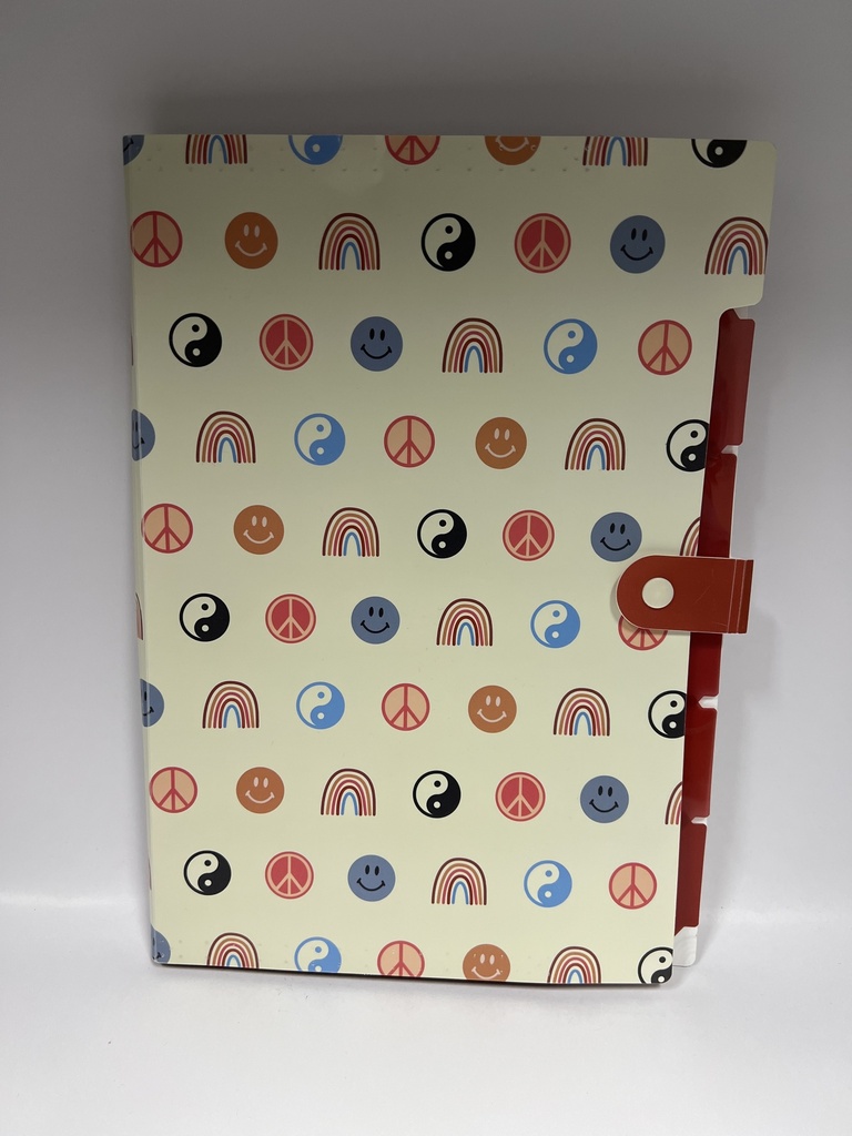 CARPETA ACORDION ARCOIRIS/CARA FELIZ