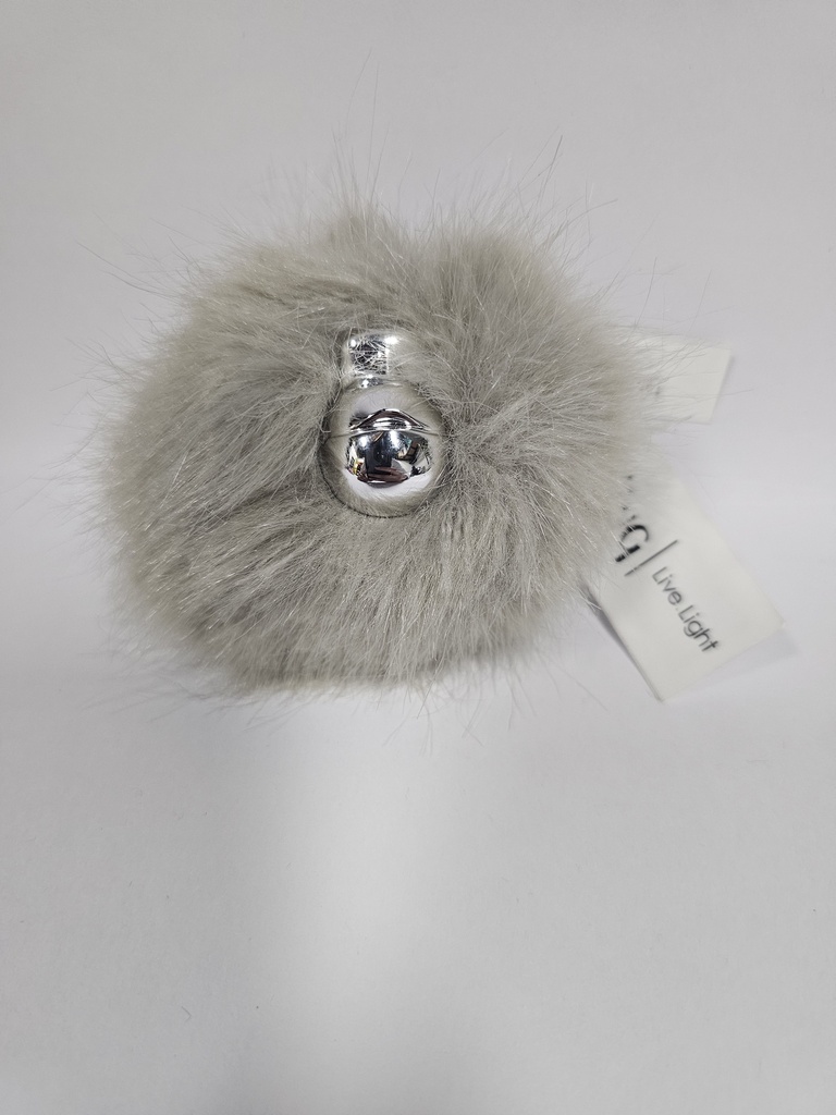 LLAVERO KIPLING GREY SILVER