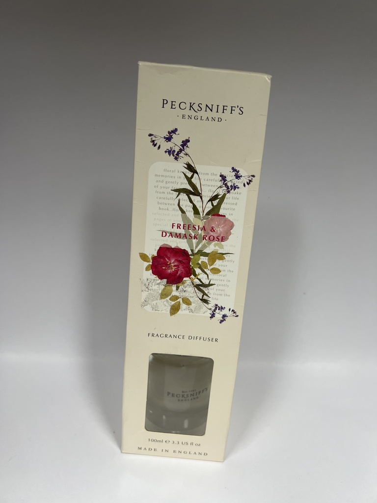 DIFUSOR DE FRAGANCIA PECKSNIFFS FREESIA & DAMASK ROSE
