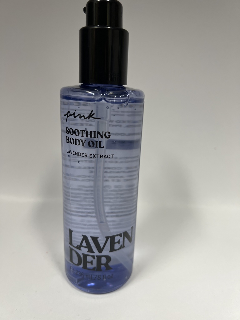 PINK SOOTHING BODY OIL LAVANDER 