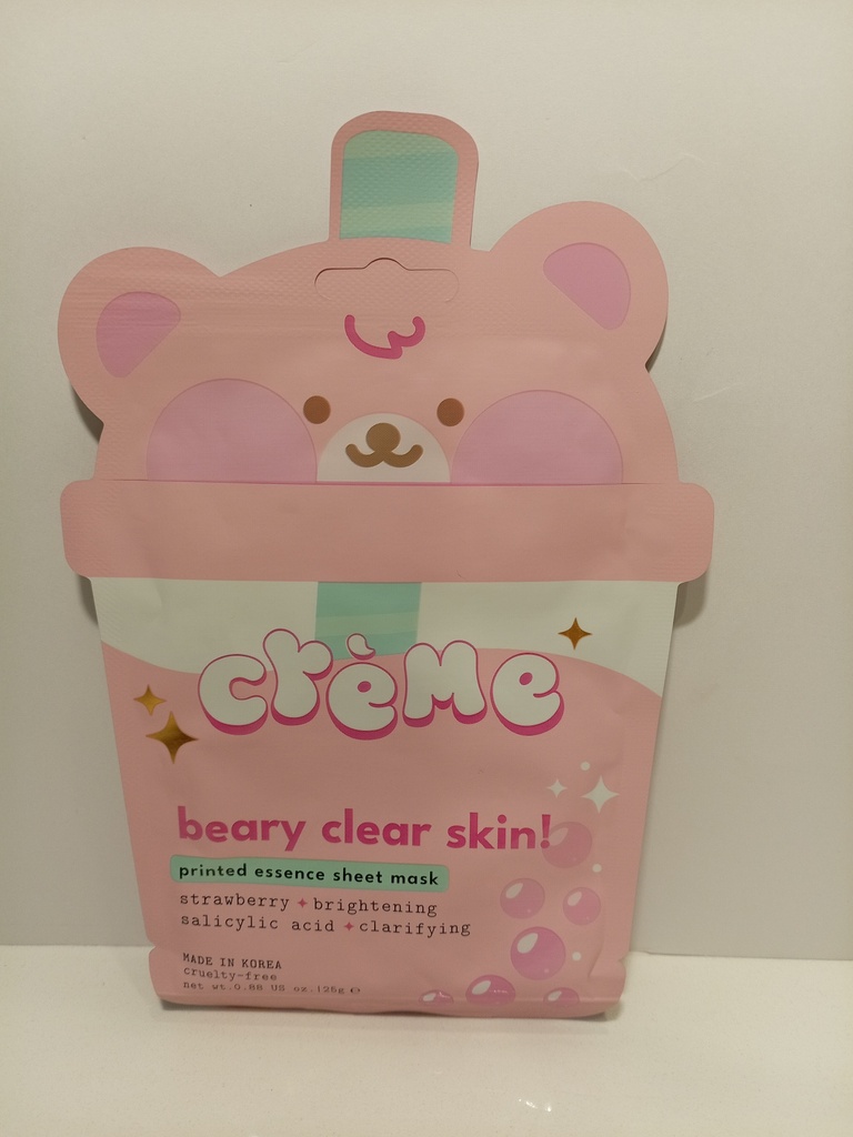 MASCARILLA CREME BEARY CLEAR SKIN