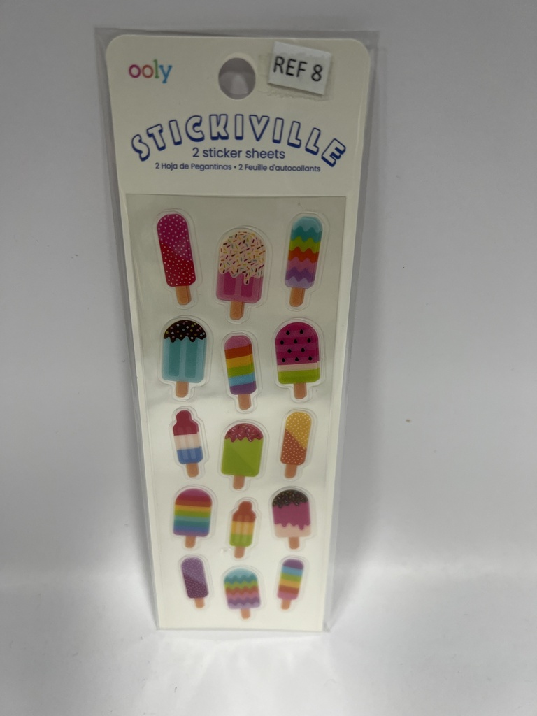 STICKIVILLE -PALETAS DE HELADO