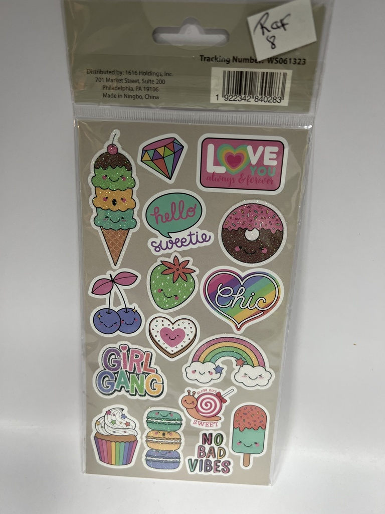 GLITTER STICKER 