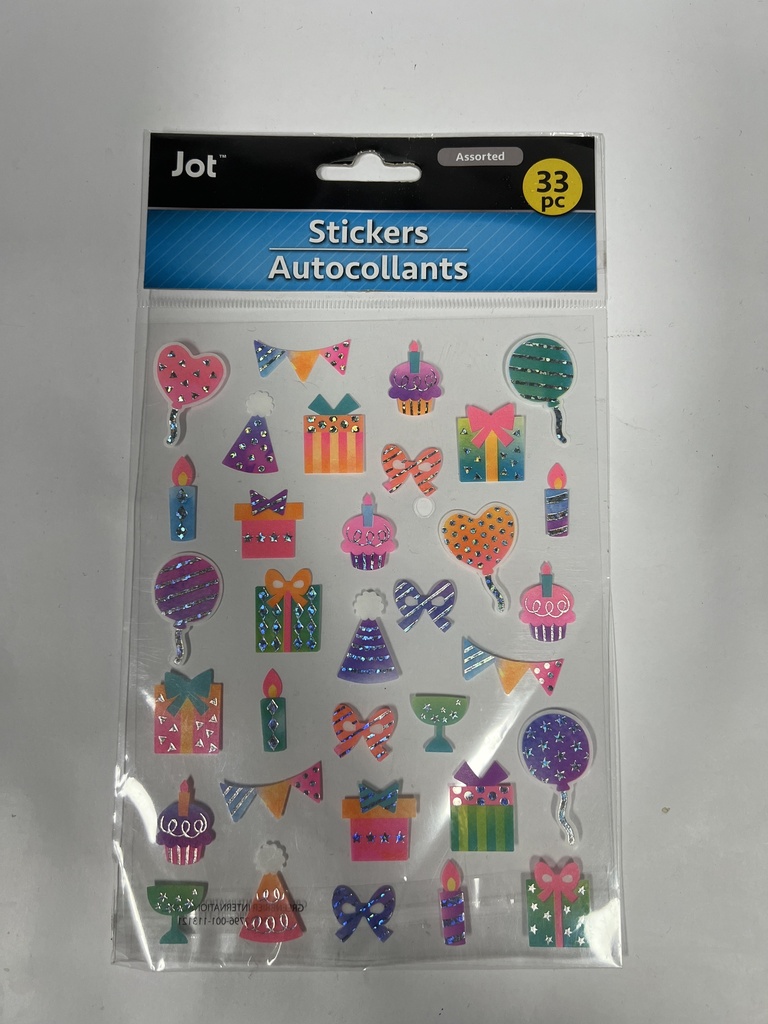 BROTHER STICKERS AUTOCOLLANTS 33PC