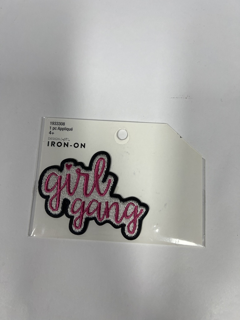 DESIGN LOFT IRON _ ON 1 APLIQUE