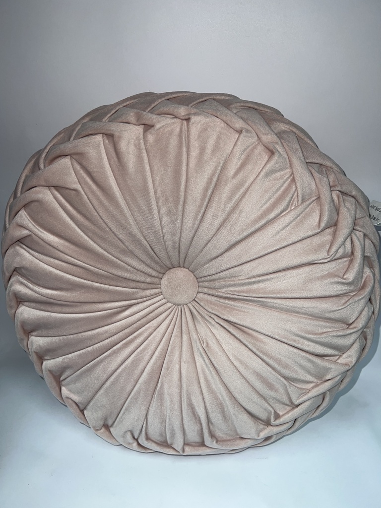 COJIN REDONDO ACANALADO DE COLORES VARIADOS