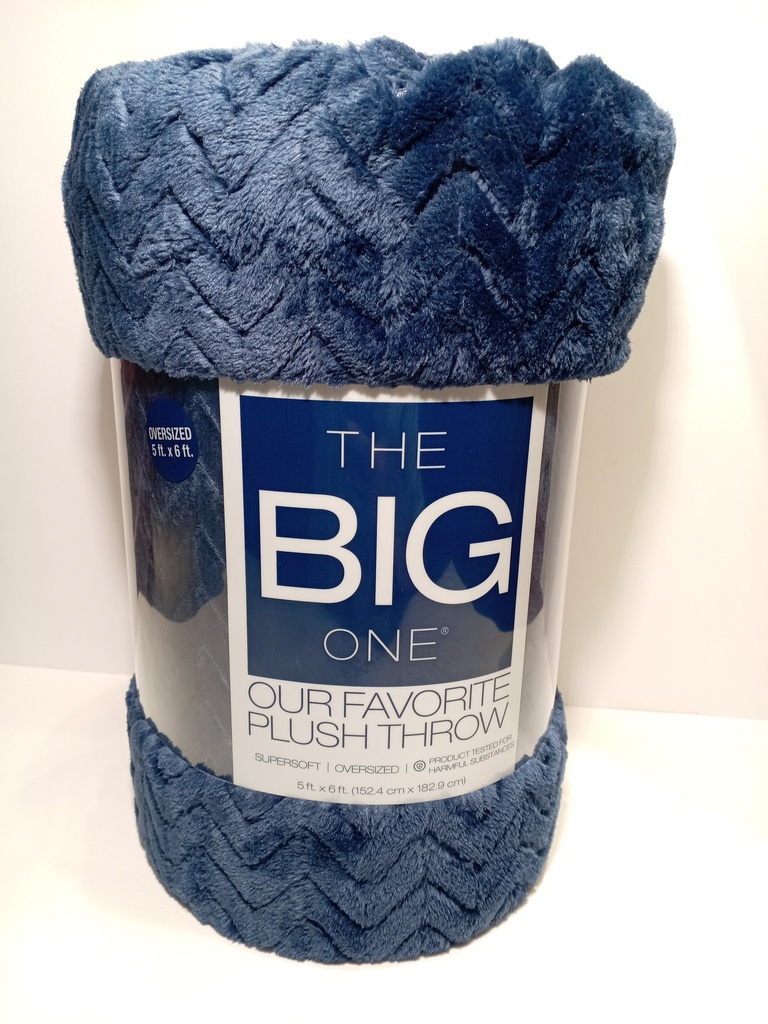 COBIJA AZUL MARINO THE BIG ONE