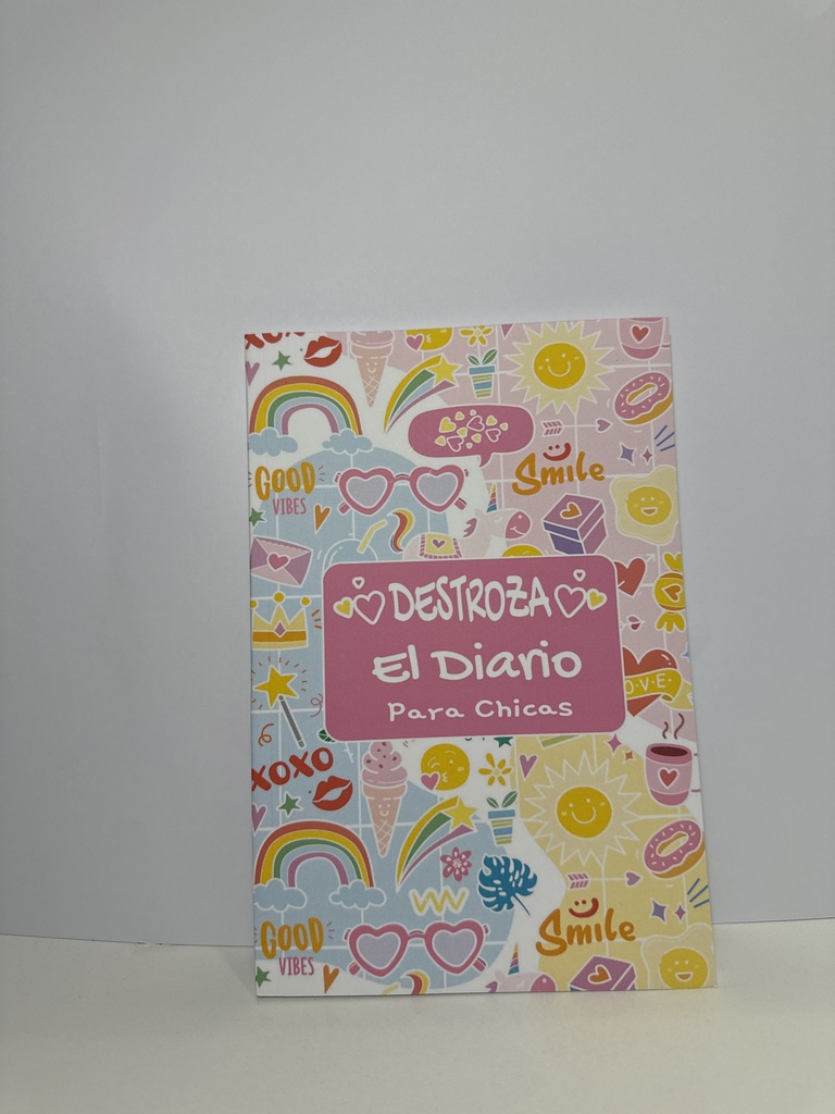 DESTROZA EL DIARIO PARA CHICAS Fondo Azul