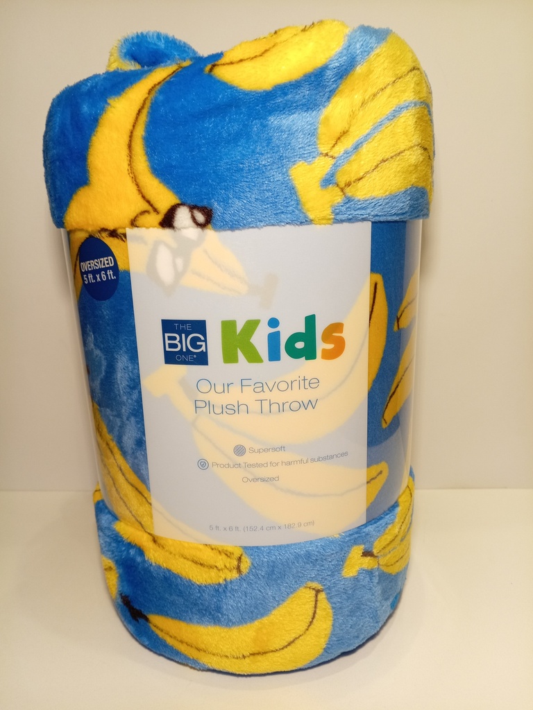 COBIJA BANANAS THE BIG ONE KIDS