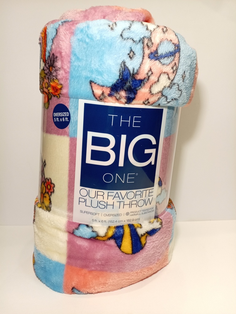 COBIJA CUADROS CON MARIPOSAS THE BIG ONE 