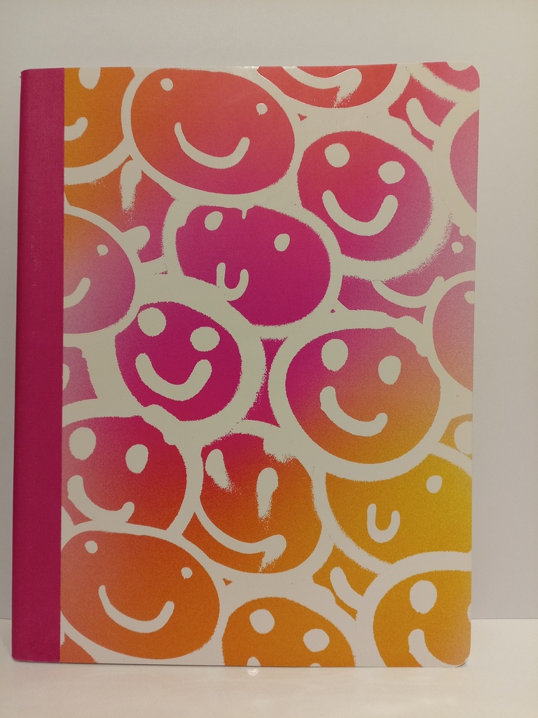 CUADERNO EMPASTADO - CARA FELIZ