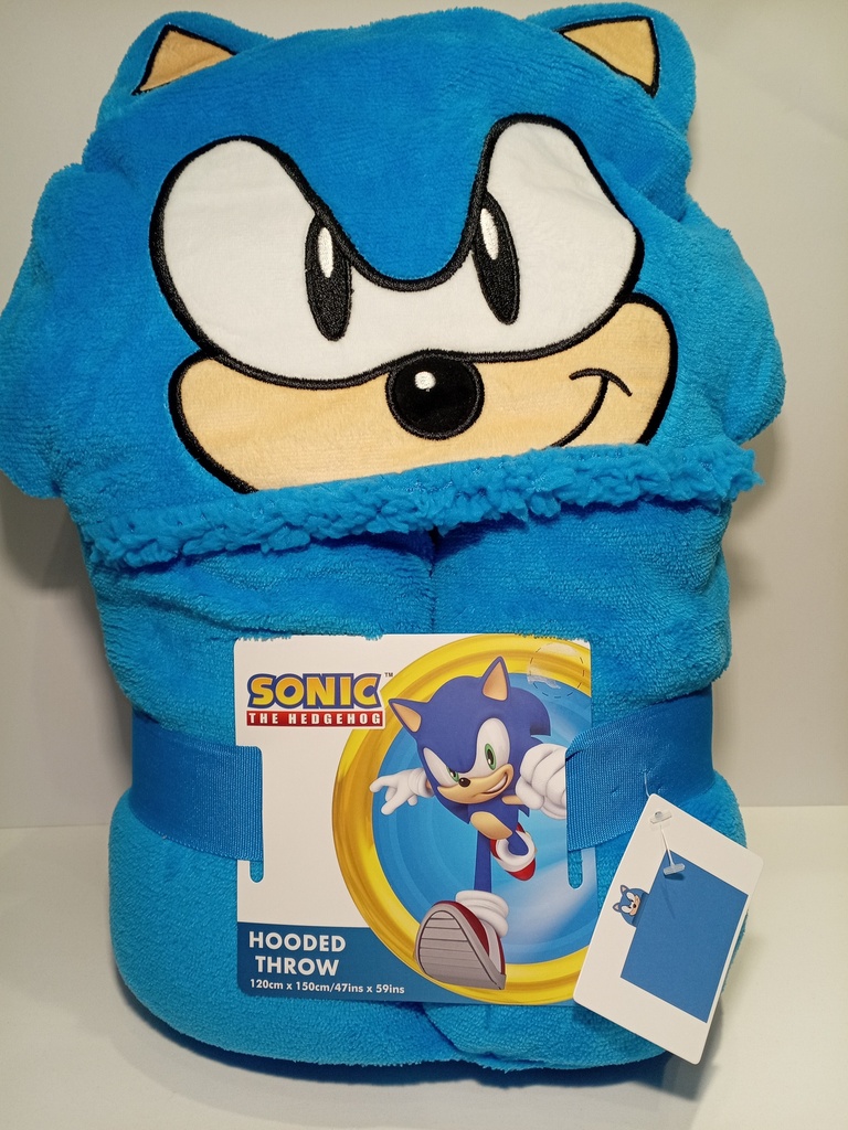 COBIJA SONIC CON CAPUCHA