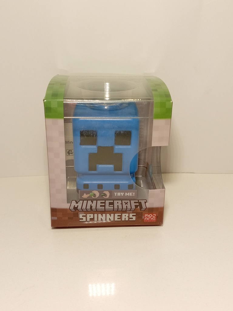SPINNERS MINECRAFT CREEPER AZUL