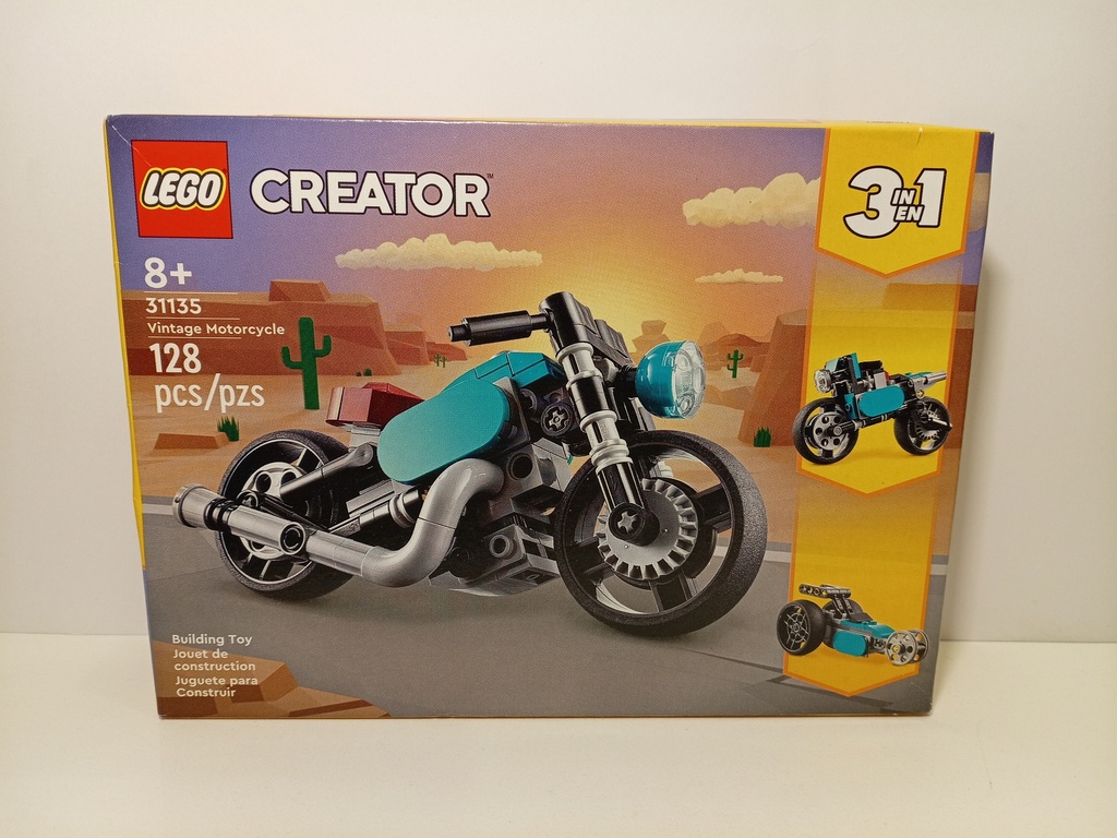 LEGO CREATOR 3 EN 1 31135 VINTAGE MOTORCYCLE