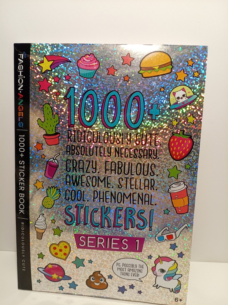 LIBRETA 1000 STICKERS FASHION ANGELS