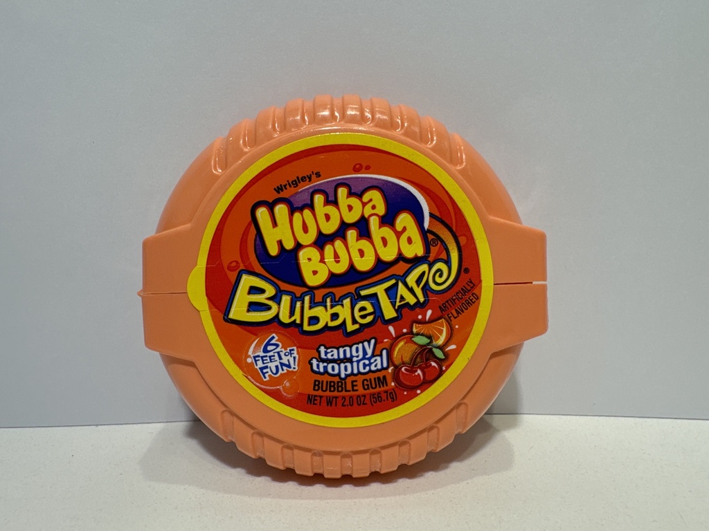 HUBBA BUBBA BUBBLE TAPE TANGY TROPICAL