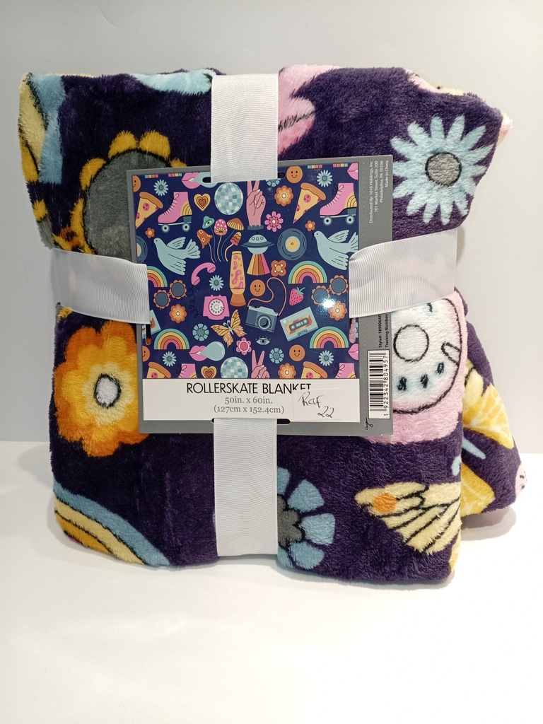 COBIJA ROLLERSKATE BLANKET MORADA