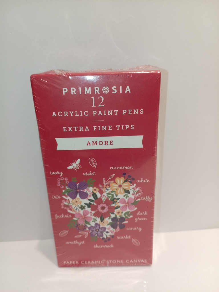 MARCADORES ACRYLIC 12 UNID - PRIMROSIA