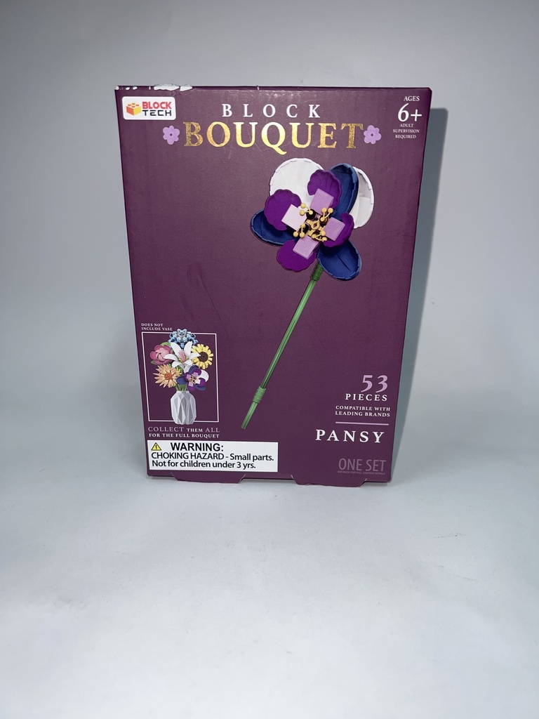 BLOCK BUQUET PANSY