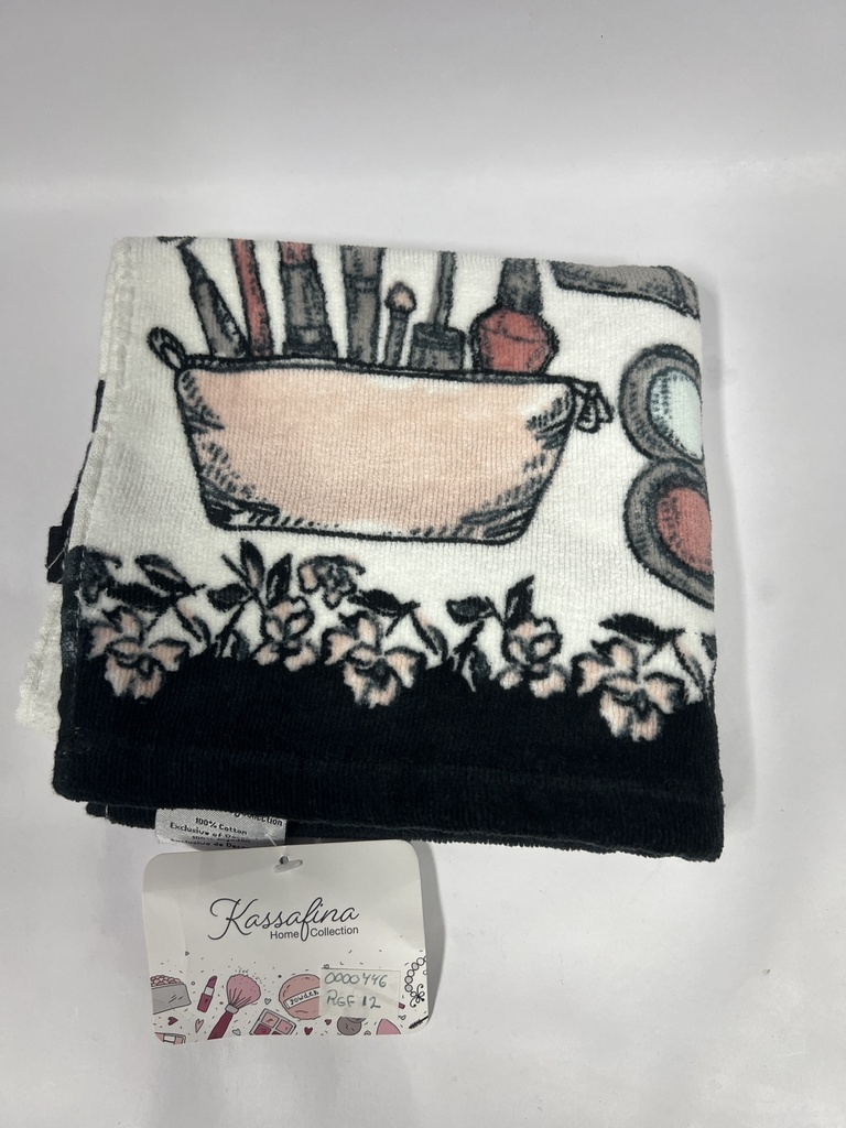 TOALLA DE MANO KASSAFINA MAQUILLAJE